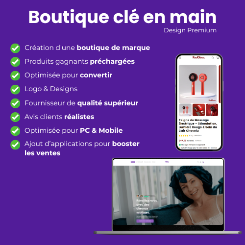 Boutique Shopify Optimisée Clé En Main Garantie